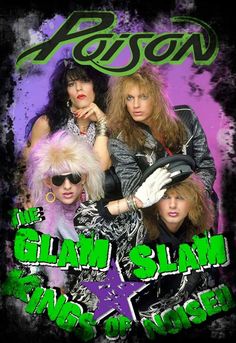 the poster for poison's claw slam tour