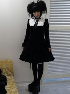 Elegant Gothic, Goth Outfits, Dieselpunk, Edgy Outfits, Lolita Dress