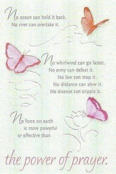 a poem written in pink and white with butterflies on it