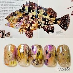 Really Cute Nails, Light Academia, Makati, The Fish