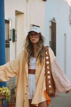 Estilo Hippie, Italy Outfits, Soft Natural, Outfits Women, Balloon Sleeves, Spring Summer Outfits