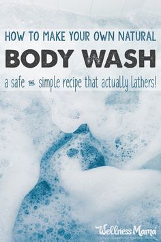 Homemade Body Wash With Castile Soap, Castille Soap Body Wash Recipes, Foaming Body Wash Recipe, Diy Natural Body Soap, Diy Liquid Soap Recipe, Diy Natural Body Wash Recipes, Natural Homemade Body Wash, Liquid Body Wash Recipe, How To Make Liquid Body Wash