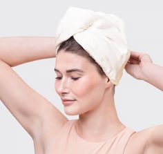 Look chic in and out of the shower with our revolutionary Kitsch Eco-Friendly Hair Towel! These luxuriously soft & absorbent hair towels are consciously created from organic cotton & bamboo making them kind on the environment, and gentle on your skin & hair. Our Hair Towel accommodates all hair lengths while providing comfort during your post shower routines. Benefits Chemical-free & fully biodegradable Highly absorbent Soft microfiber material is gentle on all hair types Friction-free drying in Hair Towels, Hair Towel Wrap, Hair Turban, Spa Headband, Hair Pulling, Quick Dry Towel, Hair Towel, Clean Hair, Hair Breakage