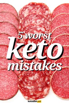 5 Common Keto Mistakes That Beginners Make and How to Avoid Them! Too much protein. Relying on ketone strips. Too many calories. Not eating enough fat. Not regulating blood sugar. Ketogenic Diet Meal Plan, Best Diet Plan, Keto Foods, Diets For Beginners, Diet Help, Keto Diet Meal Plan, No Carb Diet, Diet Keto