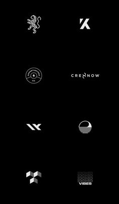 the logos for various brands are shown in black and white, including one that says greenow