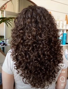 Long Curly Hair Back View, Long Round Layers Haircut Curly Hair, Long Rounded Layers Curly Hair, Curly Hair W Layers, Cute Haircuts For Curly Hair Medium, Layers In Curly Hair Natural Curls, Curly Hair Cuts Before And After, Chocolate Brown Hair Color Curly Hair, Layers For Curly Hair Medium