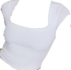 Fitted Cotton T-shirt With Square Neck, Cotton Square Neck Tank Top For Day Out, Stretch Square Neck Crop Top For Summer, Trendy Cotton Square Neck Top, Trendy Cotton Top With Square Neck, Cotton Fitted Top T-shirt With Square Neck, Cotton Square Neck T-shirt For Summer, Square Neck Cotton Top For Everyday, Solid Color Square Neck Top For Summer