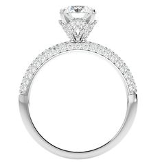 This womens ring features a 1/2ct center and 86 round cut diamonds, all diamonds are prong set in solid 10k high polished gold mounting. Classic Moissanite Cluster Ring With Halo Setting, Classic Oval Cluster Ring With Pave Setting, Princess Cut Halo Ring With Prong Setting, Moissanite Diamond Ring With Center Stone For Proposal, Classic Cubic Zirconia Ring With Halo Setting, Classic Formal Cluster Ring With Pave Setting, Halo Setting Round Cut Wedding Ring, White Princess Cut Halo Ring With Prong Setting, Round Cut Halo Setting Ring For Proposal