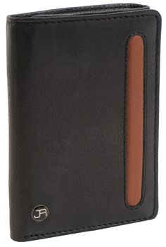 We designed a two tone tri-fold wallet that can contain as much as you need while being comfortable. With a capacity of 9 credit cards, 1 main compartment, and an ID window pocket. Always have everything you need close at hand. It's tiny, compact, and lightweight, yet it holds much more than it appears. With the finest exterior leather, this trifold wallet is suitable for everyday use or outdoor trips. Functional Accessories, Trifold Wallet