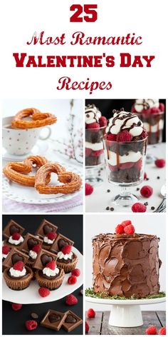 the 25 most romantic valentine's day desserts to share with your loved ones