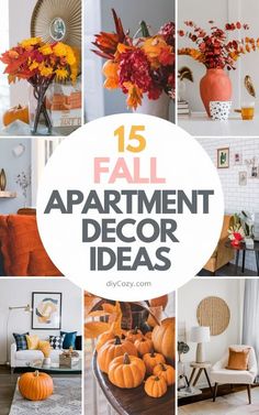 the top 15 fall apartment decor ideas