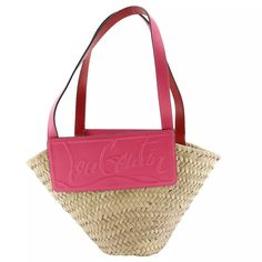 A- Good Used Item, Has Some Scratches, Stains And Obvious Signs Of Usage. Item Tote Bag Brand Christian Louboutin Model Name Loubishore Small Line Basket Bag Gender Women Material Raffia / Leather Color Pink Size(Cm) H:22cm X W:13cm X D:12cm Handle Height22cm Size(Inch) H:8.7 X W:5.1 X D:4.7inch Handle Height8.7inch Weight 405g Country Of Manufacture Italy Specification Closing Ceremonyopen Bag Typeshoulderhandbag Accessories Storage Bags Condition Rank A- Cornershotsure Small Tote Bag, Basket Bag, Small Tote, Storage Bags, Bag Brand, Accessories Storage, Pink Bag, Shoulder Handbags, Womens Tote Bags