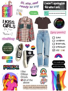 Pride Month Days 2023, Aesthetic Enby Outfits, Pride Month Celebration, Pride Outfit Ideas Aesthetic, Lgbtq Outfit Ideas, Lgbtq Outfits Aesthetic, Pride Month Drawings, Happy Pride Month Aesthetic