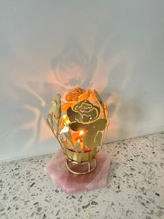 Floral Tealight Candle Holder - Ariana Ost Tealight Candle Holder, Tealight Candle, Tealight Holder, Tealight Candle Holders, Tealight, Tea Light Candles, Tea Light Holder, Candle Holder, Living Rooms