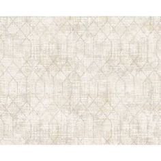 a beige and white wallpaper with an abstract design