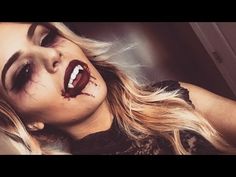 Vampire Makeup Tutorial, Vampire Makeup Halloween, Halloween Make-up Looks, Halloweenský Makeup, Holloween Makeup, Vampire Costumes, Vampire Makeup, A Life Well Lived, Cool Halloween Makeup