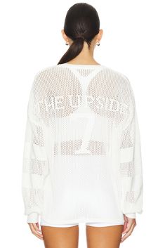 Inspired by the yoga communities of NYC, Sydney, and Hawaii, THE UPSIDE combines style and function for those looking to turn heads while breaking a sweat. Created on Oahu's North Shore, founder Jodhi Meares set forth to build a brand focused on an appreciation for our planet and the pursuit of healthy living. THE UPSIDE caters to the fashion-forward and eco-conscious babe, putting bold and trendy prints on high-quality, organic, recycled, and sustainable fabrics. However, the brand doesn't focus only on designing stylish and supportive athleisure; it also contributes a portion of its profits to organizations that advocate for child protection, mental health, and inclusivity. THE UPSIDE believes that how we move through the world matters, and that it's possible to be authentically yourself Jodhi Meares, Build A Brand, Yoga Community, The Upside, Trendy Prints, North Shore, Sustainable Fabrics, Crew Sweatshirts, Eco Conscious