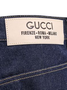 Jeans Gucci New York, Gucci Jeans, Cheap Gucci, Guccio Gucci, Cotton Jeans, Bottega Veneta Shoulder Bag, Jeans Button, Louis Vuitton Shoulder Bag, Vuitton Bag