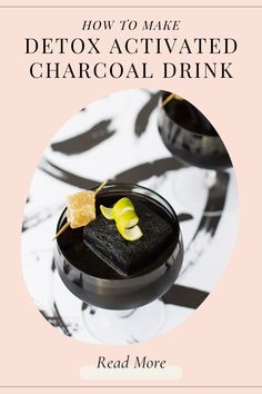 Unwind and detoxify simultaneously with our delicious Activated Charcoal Cocktail (or mocktail) creations.