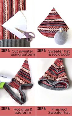 instructions to make a crocheted hat