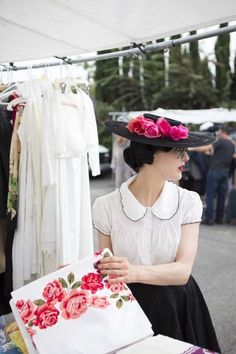 Dita Von Teese Hat, Deeta Von Teese, Dior Suit, Lucite Purse, Book Author