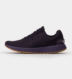 MEN'S BLACK GUM RIPSTOP RUNNER | NOBULL Nobull Shoes, Uniqlo Bags, Vintage Chanel Handbags, Suede Trainers, Breathe Easy, Swim Shoes, Black Gums, Grey Shoes, Hard Working