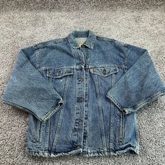 #ad Top Seller for Vintage LEVIS Jean Jacket Womens Small Made in USA Denim Blue Cotton Trucker, Fashion Women's Jackets Levis Jean, Levis Jean Jacket, Vintage Levis Jeans, Jean Jacket Women, Vintage Denim Jacket, Women's Jackets, Top Seller, Vintage Levis, Denim Blue