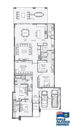 the floor plan for dale homes