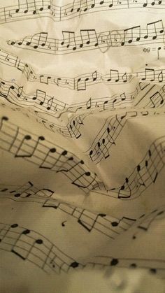 sheet music sheets with musical notes on them