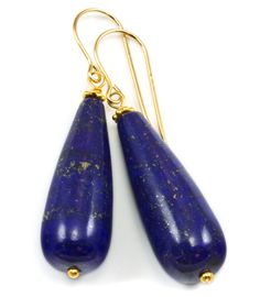 How pretty are these earrings? Handmade with timeless blue lapis gemstones, they're sure to become a staple in your fall wardrobe (and all other seasons too!).  Get your pair today for only $29 while they last at spyglassdesigns.shop/special.  #earrings #blueearrings #lapislazuli #handmade #fallwardrobe Dressy Jewelry, Stone Earrings Studs, Lapis Earrings, Lapis Lazuli Jewelry, Lapis Lazuli Earrings, Earrings Blue, Blue Earrings, Stone Earrings, Bridal Earrings