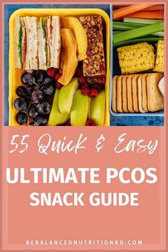 Struggling to find healthy PCOS-friendly snacks? This guide offers 50 options packed with nutrients to support weight loss and energy levels. Whether you're managing insulin resistance or meal prepping, these snacks are ideal for anyone navigating a PCOS diet. Easy Snack Ideas, Energy Boosting Snacks, Improve Fertility, Meal Prepping, Insulin Resistance, Snack Ideas, Healthy Options, Easy Snacks