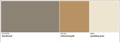 some brown and white colors are shown in the same color scheme, with different shades