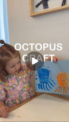 Devynn Hill on Instagram: "Charlie is a fan of any craft that includes glueing and painting! 🐙" Octopus Crafts, Ocean Crafts, Diy Toddler, Busy Toddler, Love Bugs, Grandchildren, Creative Kids, Play Time, Art Classroom