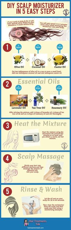 Haircare Infographic, Scalp Moisturizer, Younger Skin, Hair Treatments, Dry Scalp, Diy Easy, Tree Oil, Hair Care Tips