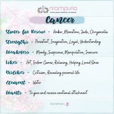 Cancer (June 20–July 22 ) They're primarily known for being emotional, nurturing, and highly intuitive, as well as sensitive and at times insecure. #cancer #cancerzodiac #cancerseason #canceriana #cancerianas #cancers #cancerian #cancersign #cancerwoman #cancerousmeme #cancernation #cancerbaby #cancermen #cancerman #cancerwomen #zodiac #zodiacsigns #zodiacsign #zodiacposts #zodiacfacts #zodiacpost #zodiacsignsbelike #zodiaclove #zodiacfun #zodiaco #zodiaclife #zodiacs #zodiaccancer #nrampuria June Cancerian Woman Facts, June Cancerian, Cancerian Woman Facts, Cancerian Woman, Women Facts, Zodiac Sign Traits, Zodiac Posts, Zodiac Love