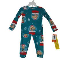 Kids/Toddler 2t Christmas Holiday Pajama Set With Paw Patrol! Brand New With Tags. Comes From A Smoke Free Home. Measurements Included In Images. Measuring Your Child Is Recommended Before Ordering Online To Help Find The Perfect Fit For You. Paw Patrol Christmas, Holiday Pajamas, Winter Kids, Kids Pajamas, Paw Patrol, Nickelodeon, Pajama Set, Christmas Holidays, Kids Shop