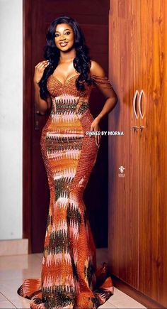 African Kente Dresses Ghana, Ghana Print Dresses, Ghana Wedding Dress Traditional, Ghana Clothing Styles, Ghana Dresses Traditional, Engagement Styles Ghana, Ghana Fashion Kente, Kente Styles Ghana Women, Kente Engagement Styles Ghana