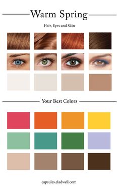 Soft Summer Hazel Eyes, Color Palette Quiz, Soft Autumn Hair, Tinted Autumn, Warm Spring Color Palette, Bob Ombre, Cool Summer Palette, Summer Color Palettes