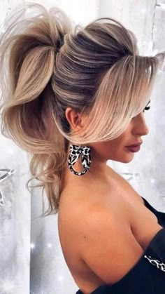 Puff Ponytail, Hairstyles For Prom, Wedding Hairstyles Bride, Ponytail Hair, Be Amazing, Low Ponytail, Trending Hairstyles