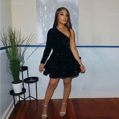 Black Short Prom Dress, Long Sleeve Hoco Dress, 8th Grade Prom Dresses, Long Sleeve Homecoming Dress, Black Prom Dress Short, Black Sparkly Dress, Black Homecoming Dress, Short A, Black Prom Dress