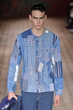 Boro Jacket, Words Of Inspiration, Jeans Patchwork, Men's Denim Style, Tenun Ikat, Rice Field, Fashion Trend Forecast