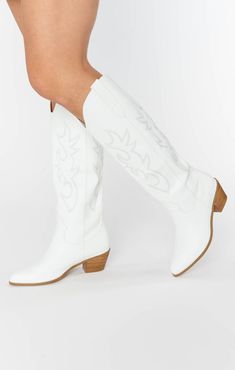 Billini Urson Wide Calf Boot ~ White Bachelorette Party Outfit, Party Fits, Pearl Heart, Heart Sunglasses, Wide Calf Boots, Wide Calf, Long Boots, Calf Boots, Bride Bridal