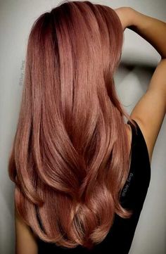 Rose Hair Color, Garnier Olia, Peach Hair, Strawberry Blonde Hair, Dark Rose, Spring Shorts, Haircut And Color