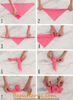 how to make an origami rose