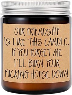 Cute Best Friend Gifts, Friendship Candle, Graduation Gifts For Friends, Diy Best Friend Gifts, Bff Gifts Diy, Bff Birthday Gift, Bff Birthday, Cute Gifts For Friends, Diy Birthday Gifts For Friends