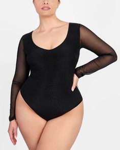 Stay slim, confident, and stylish with the AirSlim® See-Through Mesh Smoothing Bodysuit! Keep your waist and abdomen tight while getting the support you need without sacrificing style. Its shaping mesh and everyday foundation design make it both comfortable and fashionable. Let it help you own the room, whatever you wear!  Why you'll love it! 
 •  Soft, thin mesh fabric graces the simple yet versatile style, breathable and stunning. 
 •  Timeless V-neck silhouette, adding a stylish flare. 
 •  S Everyday Foundation, Wedding Shapewear, Foundation Design, Waist Trainer Workout, Bodysuit Shapewear, Apple Body Shapes, Full Body Shaper, Pear Body Shape, Low Intensity Workout