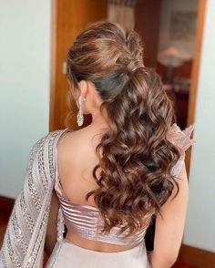 Bridal Ponytail Hairstyles That Every Bride Should Bookmark! Bridal Ponytail, Bridal Hairdo, Messy Ponytail