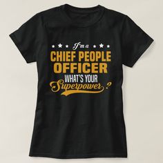 Chief People Officer T-shirt, Women's, Size: Adult S, Black Gender: female. Career Fields, Flag Football, Nursing Tshirts, Teacher Tshirts, Human Resources, A Train, Shirt Ideas, Casual Wardrobe, Custom Holiday Card