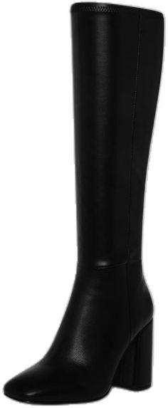 Women's Knee High Boots, Chunky Block Heels, Womens Knee High Boots, Long Boots, Tall Boots, High Boots, Fashion Boots, Knee High Boots, Side Zip