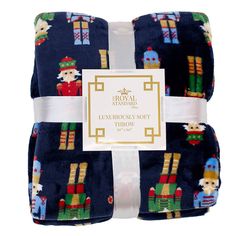 Impress your loved ones with the perfect gift of coziness! Our throw blankets make the ultimate gift and are luxuriously soft. These throws are the perfect addition to your festive holiday decor, featuring a charming navy nutcracker print. Stay cozy and make a statement with this cute and elegant throw blanket. Navy/Multi Size 50" x 60" Curvy Rompers, Nutcracker Characters, Lafayette Louisiana, Sweet Grace, Nashville Style, Festive Holiday Decor, Gymnastics Outfits, The Nutcracker, Christmas Blankets